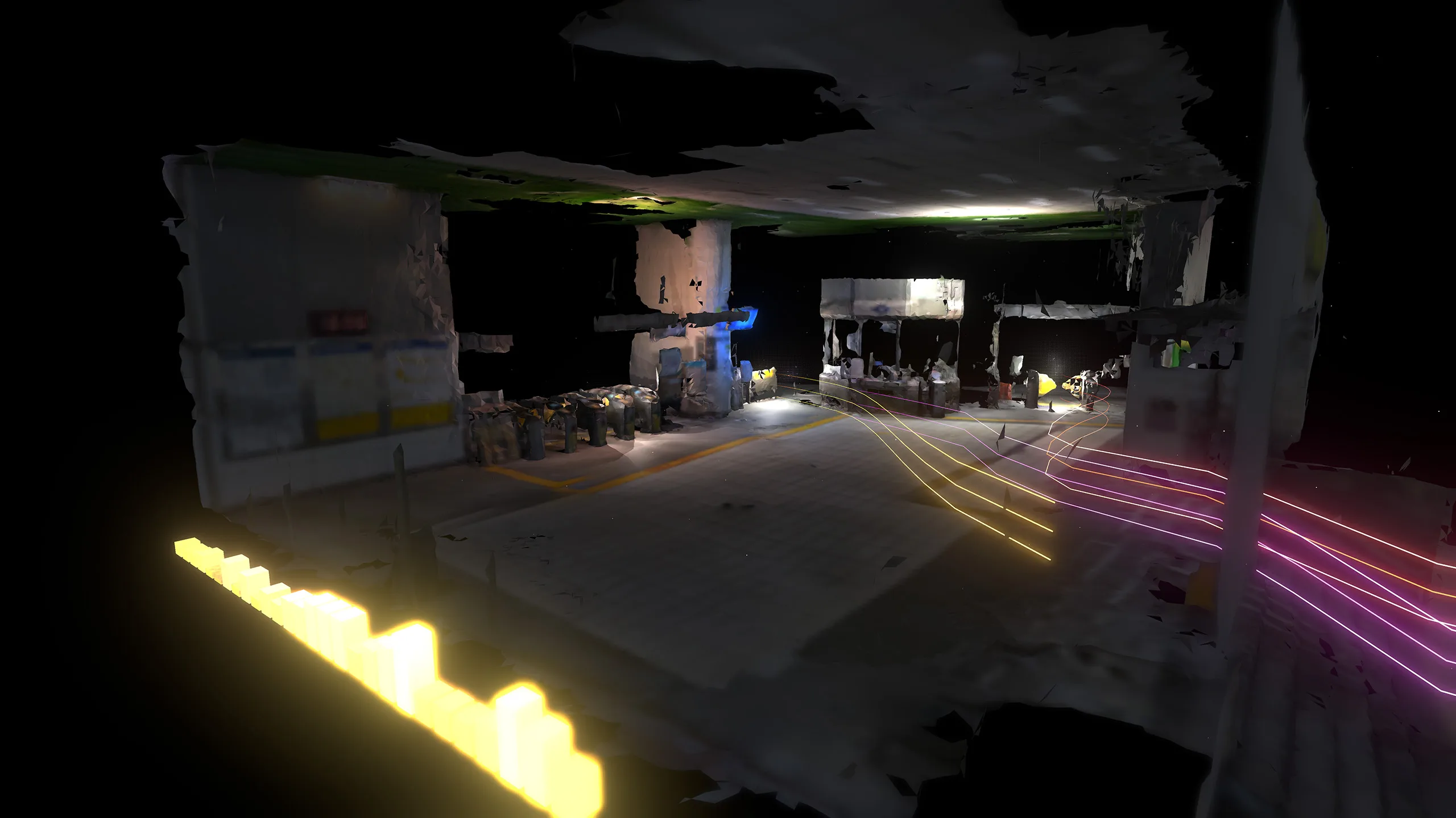 The series piece *Metro*, you can view the recorded video on [Youtube](https://www.youtube.com/watch?v=MRh3zu6YUH8) or play with it on [akaSwap](https://akaswap.com/akaobj/5948).