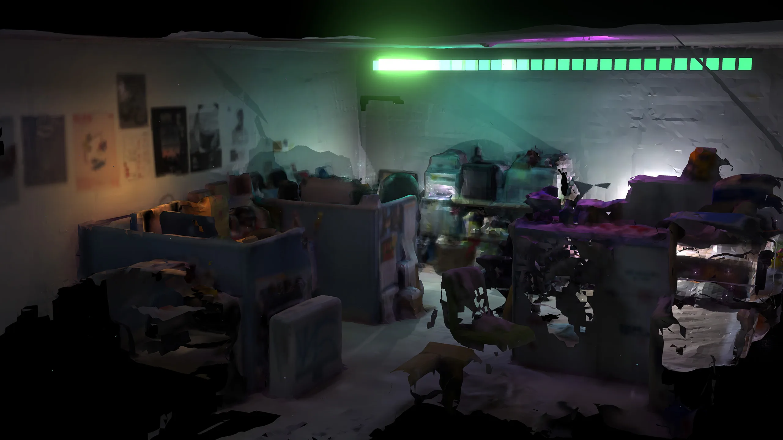 The series piece *Overtime*, you can view the recorded video on [Youtube](https://www.youtube.com/watch?v=BOHmPR-9qS8) or play with it on [akaSwap](https://akaswap.com/akaobj/2543).